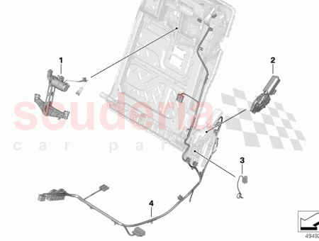 Photo of Drive backrest angle adjustment left 52 20…