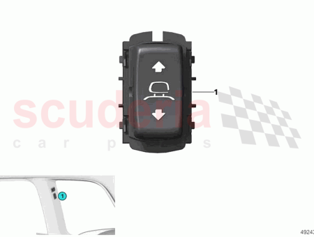 Photo of Switch head restraint height adjustment…