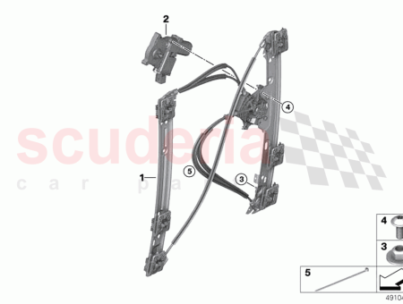 Photo of Window lifter without motor rear left…