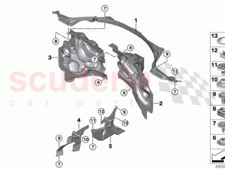 Photo of Bulkhead lower section left…