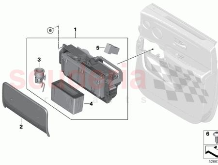 Photo of Locking system ashtray…