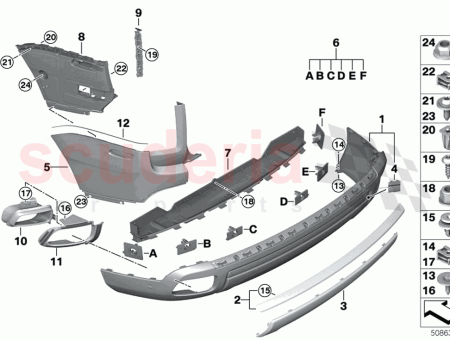 Photo of Retaining strip inner right…