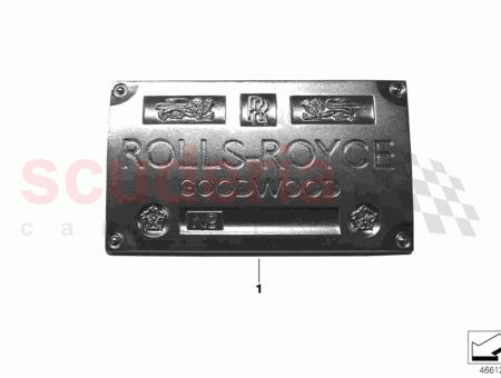 Photo of VIN plate engraved…