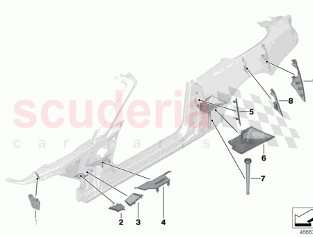 Photo of Shaped part B pillar bottom left…