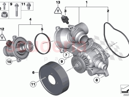 Photo of Coolant pump…