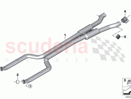 Photo of Centre silencer with tubes…