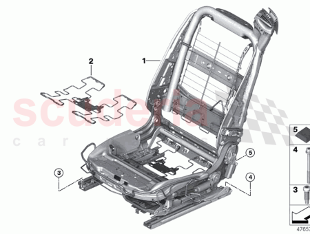 Photo of Seat mechanism active seat right…