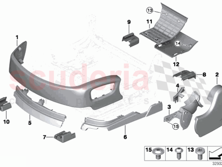 Photo of Trim seat rail inner left…