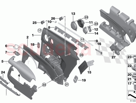 Photo of End cap front right…