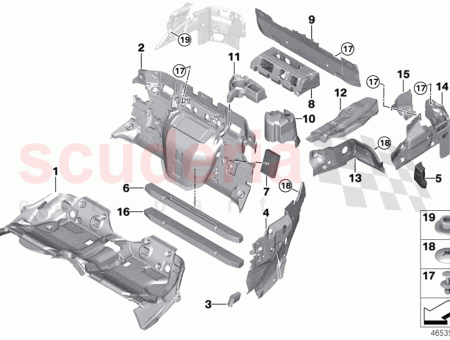 Photo of Sound insulation conv top compartment…