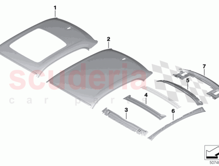 Photo of Roof frame side right…