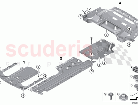 Photo of Underbody panelling side right…