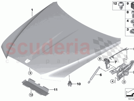 Photo of Reinforcement bonnet inner panel…