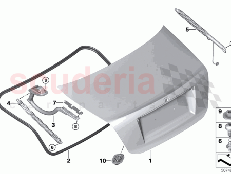 Photo of Trunk lid sealing…