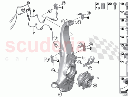 Photo of Wheel hub with bearing…