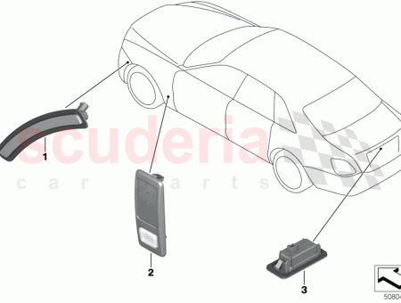 Photo of Side marker light front right…