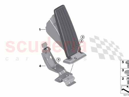 Photo of Bracket for accelerator pedal module…