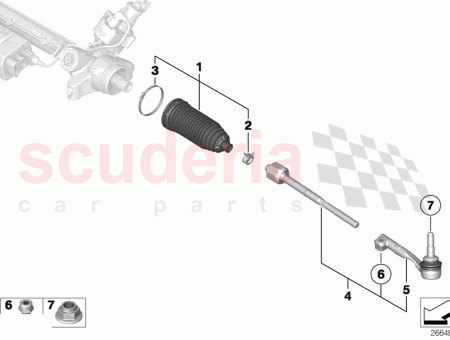 Photo of Left tie rod…