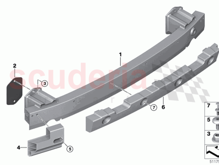 Photo of Adapter support rear right…