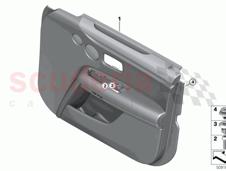 Photo of Door trim panel front right…