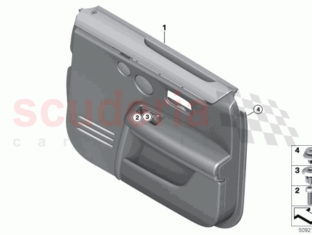 Photo of Door trim panel rear right…