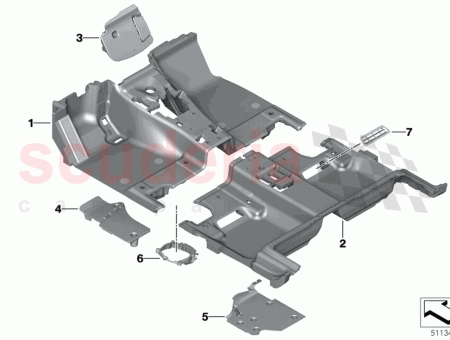 Photo of Floor trim front…