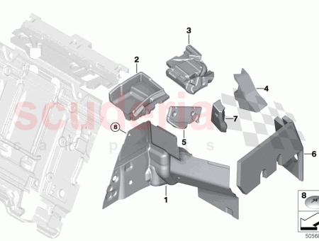 Photo of Sound insulation C pillar outer left…