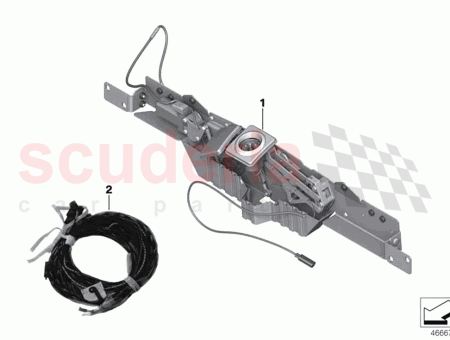 Photo of Retract mechanism hood ornament…