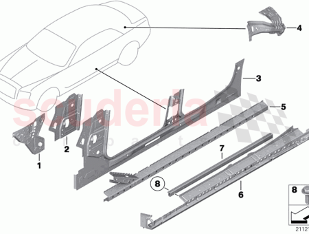 Photo of Top side member left…