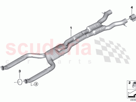 Photo of RP petrol particulate filter w fr pipe…