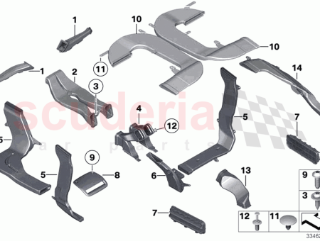 Photo of Air duct middle rear…