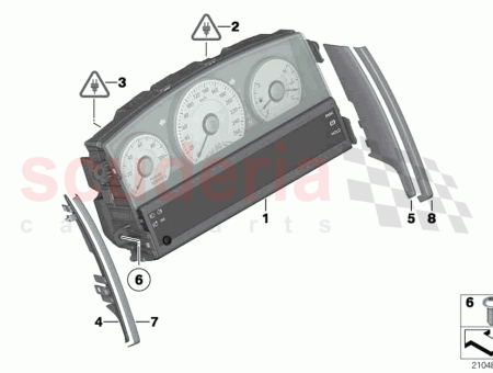 Photo of Instrument cluster…