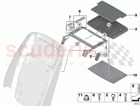 Photo of Wood trim picnic table front…
