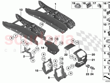 Photo of Carrier centre console…