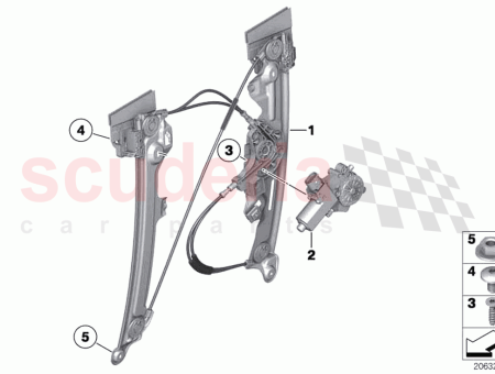 Photo of Window lifter rear left…