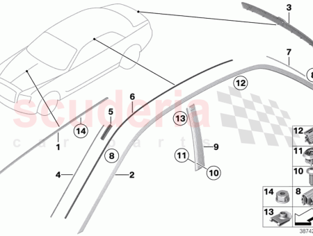 Photo of Trim strip side frame left…