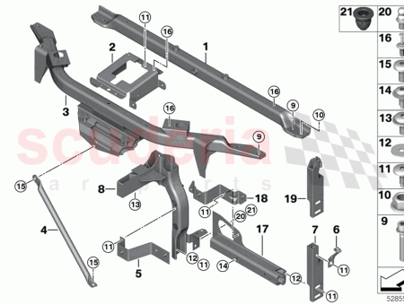 Photo of Attachment mounting eng comp lid l…
