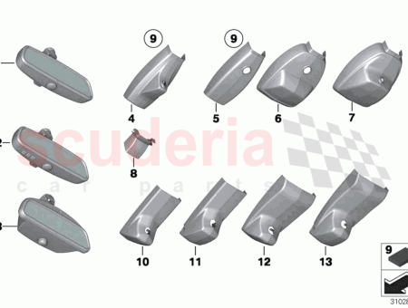 Photo of Interior mirror EC LED GTO…