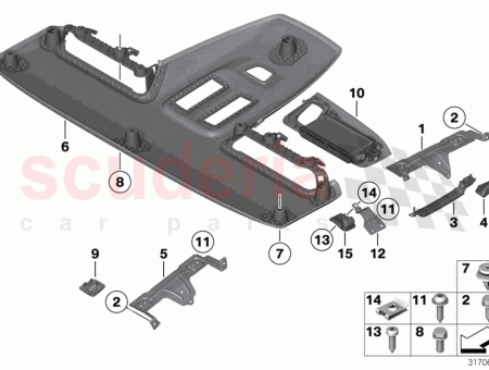 Photo of Grab handle bracket rear right…