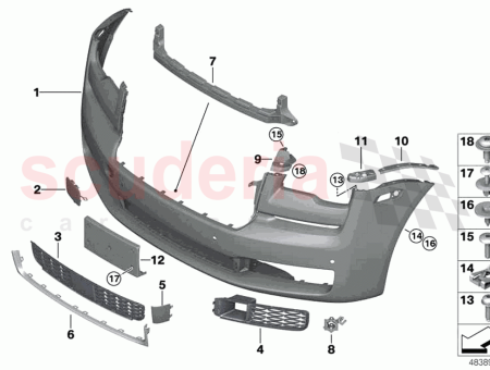 Photo of Guide bumper side inner right…