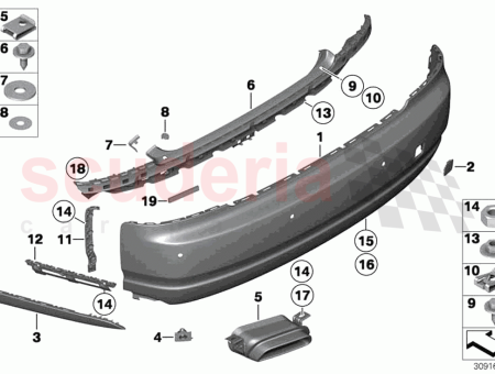 Photo of Side section bumper right primed…