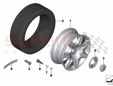 Photo of Wheel bolt black…