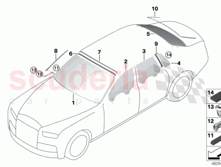 Photo of Side window door rear right…