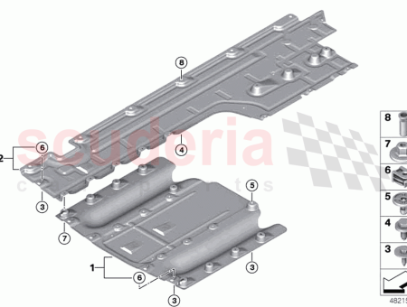 Photo of Underbody panelling side left…