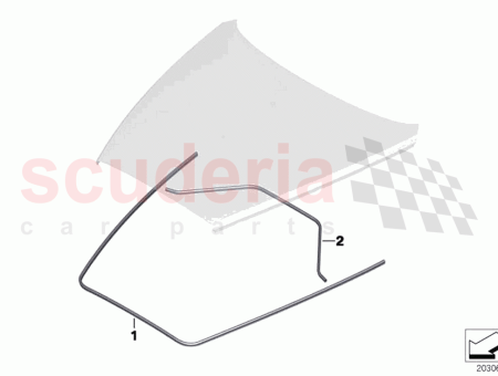 Photo of Seal engine bonnet front…