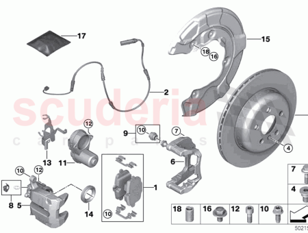 Photo of Calliper carrier left…