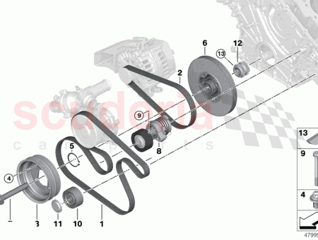 Photo of Ribbed v belt…
