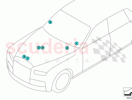 Photo of Label Brake fluid…