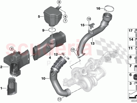 Photo of Charge air tube…