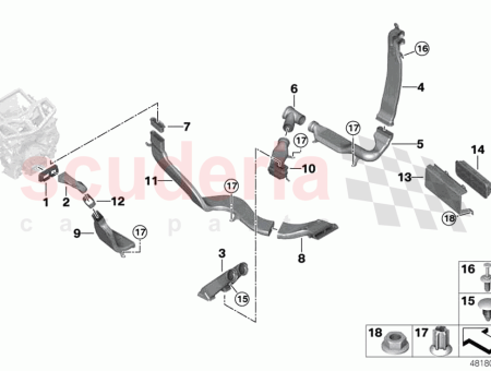 Photo of Air duct adapter right…